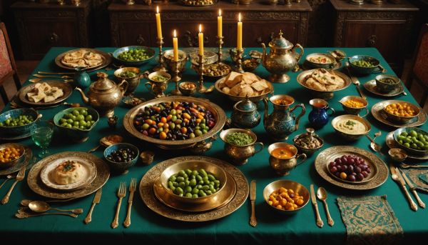 L art de la table orientale sublime vos repas de fête
